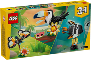 Animali selvatici: tucano tropicale - 31173 - Il Mattoncino