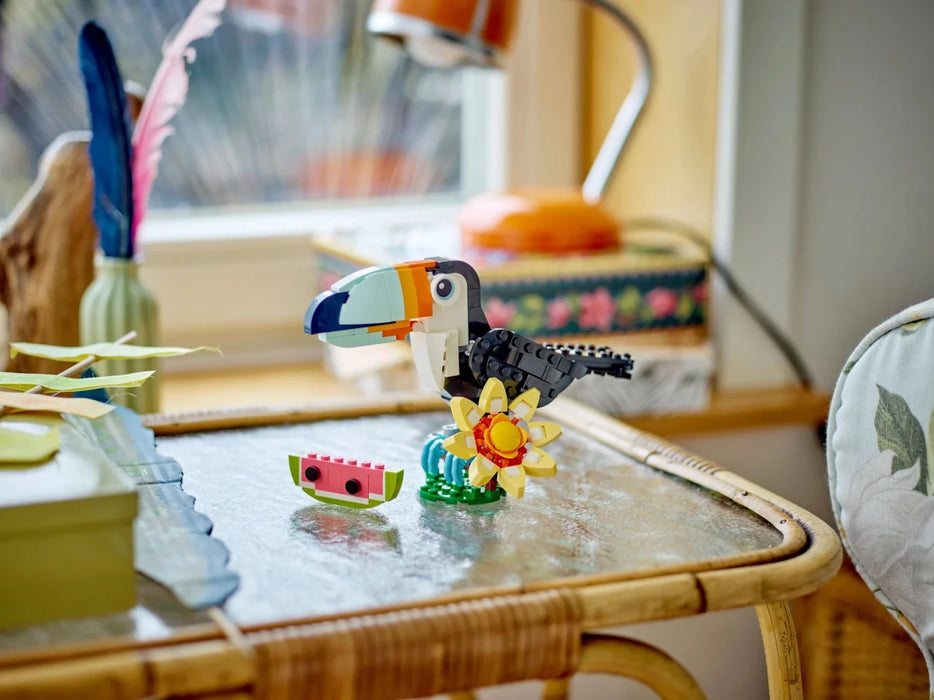 Animali selvatici: tucano tropicale - 31173 - Il Mattoncino