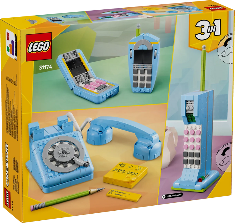 Telefono retrò - 31174 - Il Mattoncino