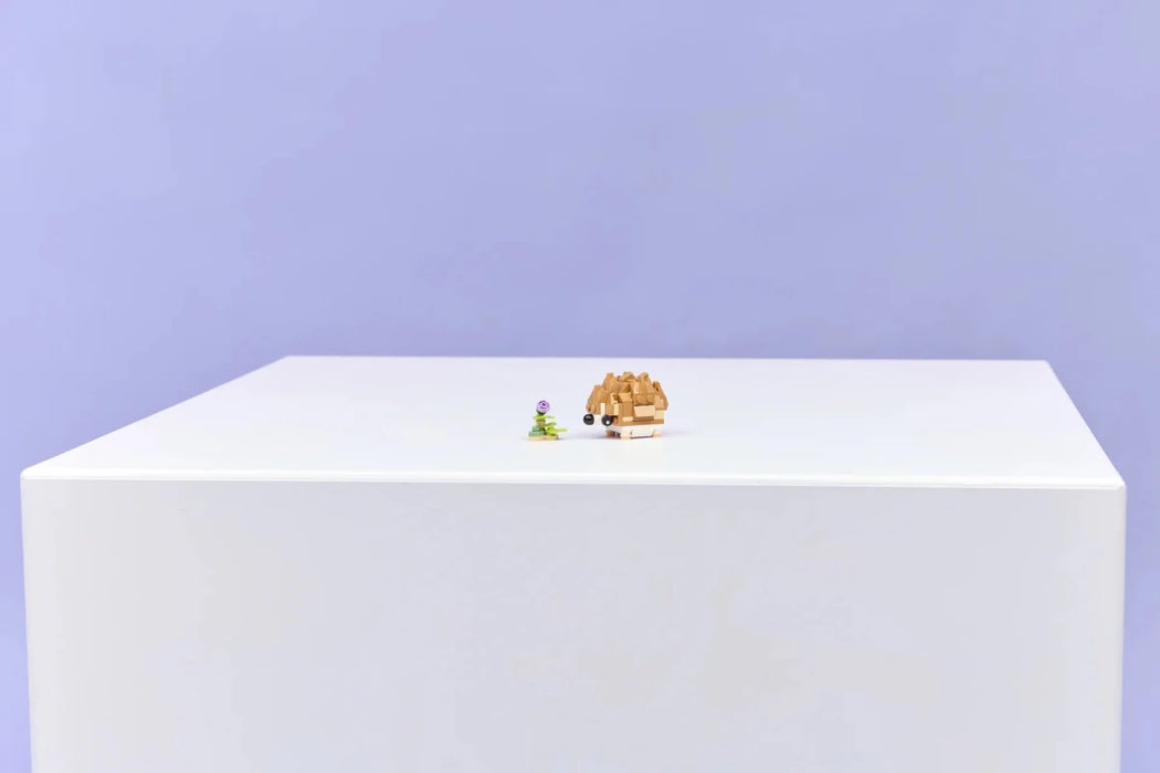 Simpatico criceto con fiore - 31376 - Il Mattoncino