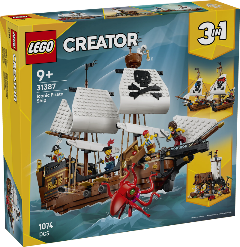 Iconica nave da pirata - 31387