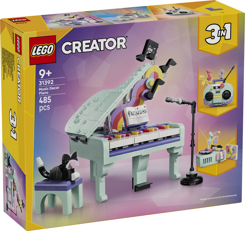 Pianoforte decorativo con gatto - 31392