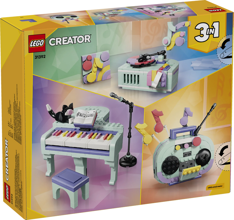 Pianoforte decorativo con gatto - 31392