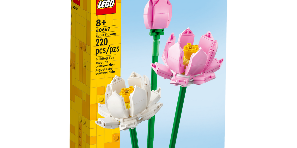 LEGO 40647 Fiori di loto - 40647