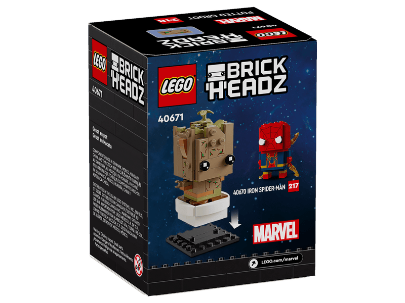 Groot in vaso - 40671 - Il Mattoncino