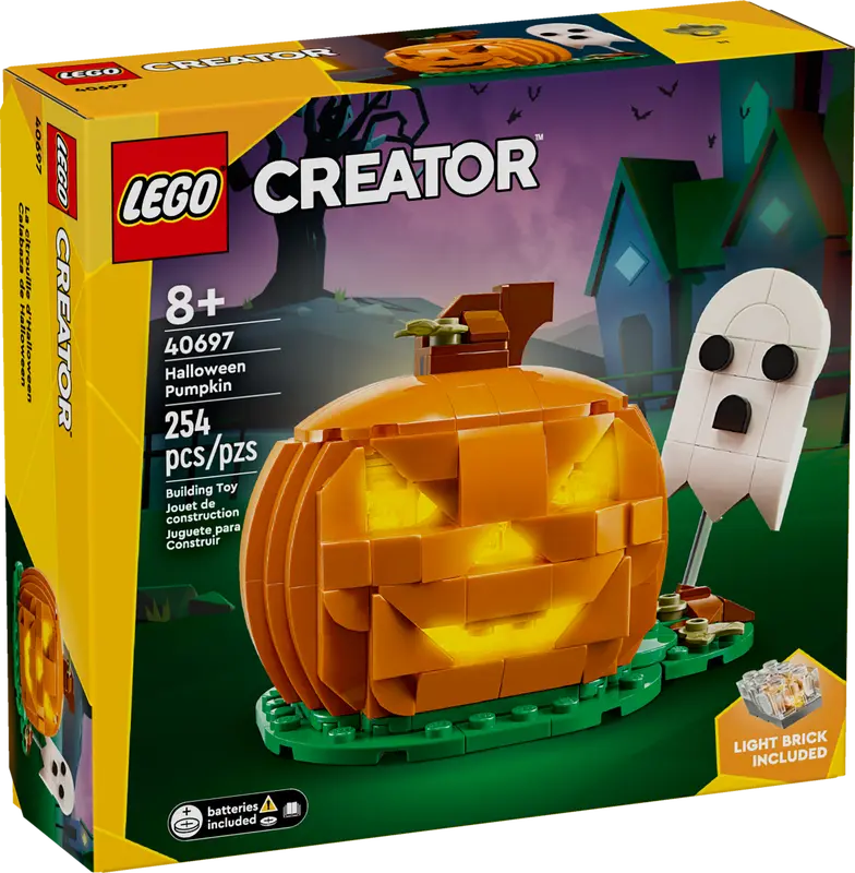 Zucca di Halloween - 40697 - Il Mattoncino