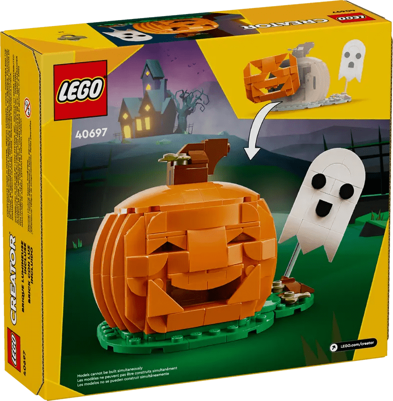 Zucca di Halloween - 40697 - Il Mattoncino