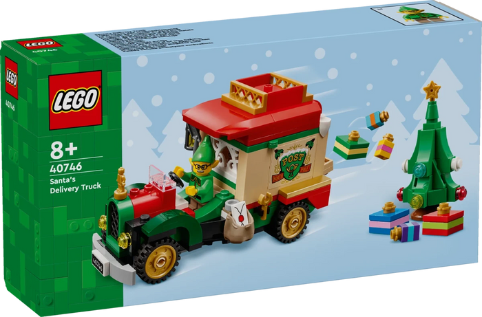 Furgone delle consegne di Babbo Natale - 40746 - Il Mattoncino