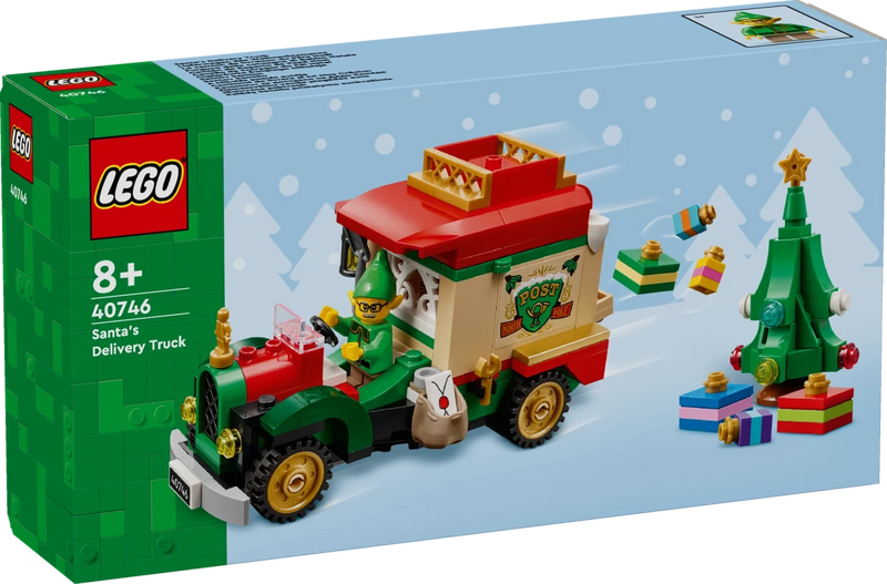 Furgone delle consegne di Babbo Natale - 40746 - Il Mattoncino