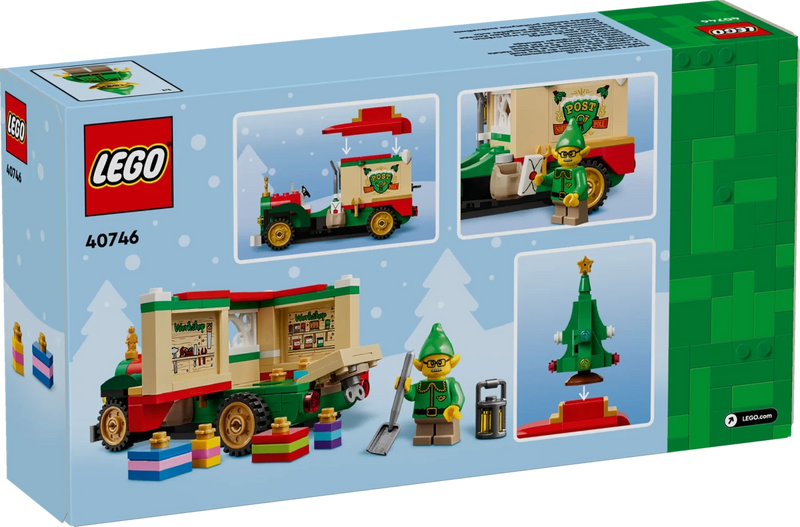 Furgone delle consegne di Babbo Natale - 40746 - Il Mattoncino