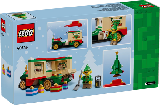 Furgone delle consegne di Babbo Natale - 40746 - Il Mattoncino