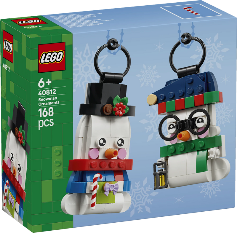 Pupazzi di neve ornamentali - 40812