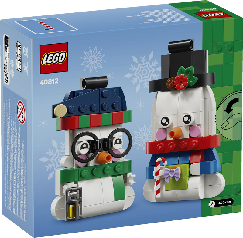 Pupazzi di neve ornamentali - 40812