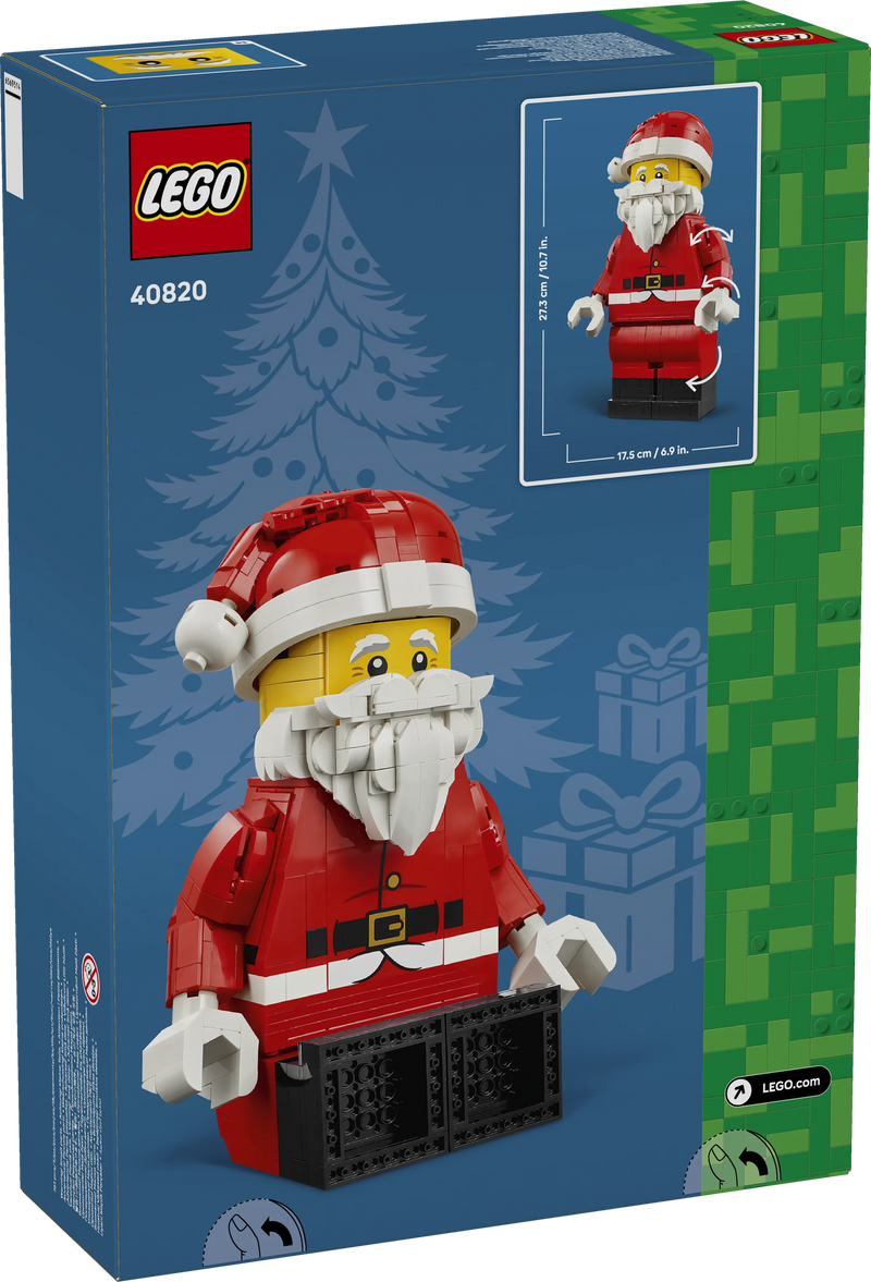 Grande minifigure di Babbo Natale - 40820