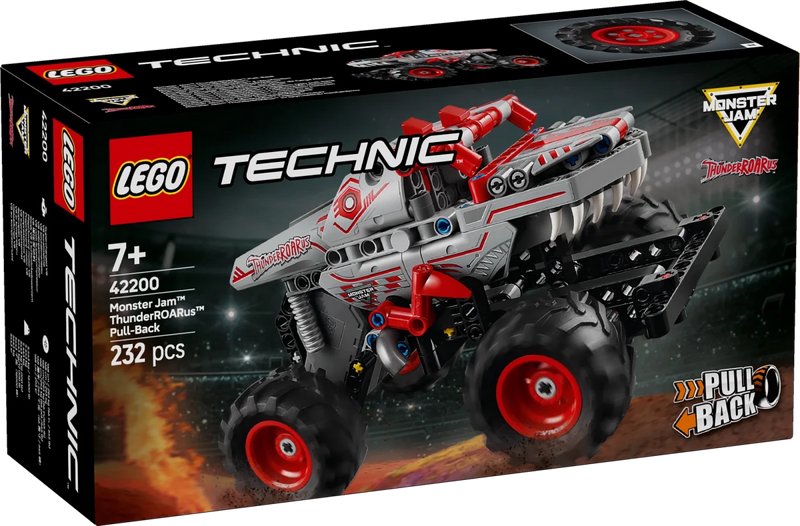 Pull - back Monster Jam™ ThunderROARus™ - 42200 - Il Mattoncino
