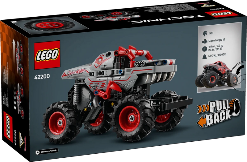 Pull - back Monster Jam™ ThunderROARus™ - 42200 - Il Mattoncino