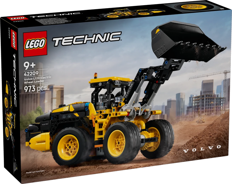Pala gommata Volvo L120 Electric - 42209 - Il Mattoncino