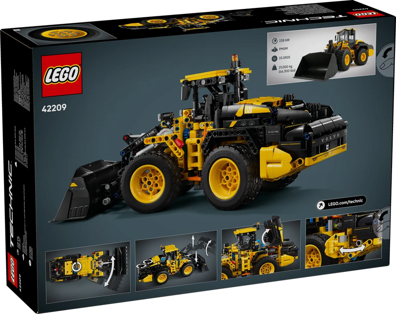 Pala gommata Volvo L120 Electric - 42209 - Il Mattoncino