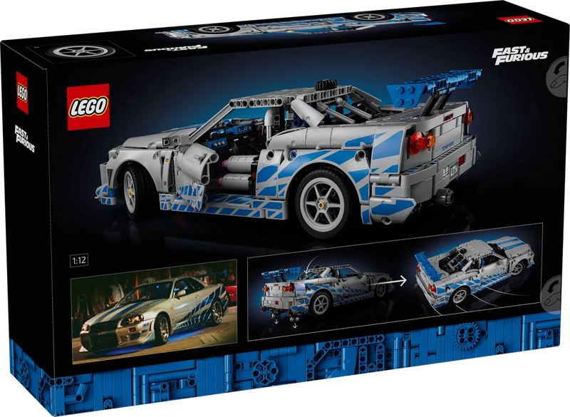 Auto Nissan Skyline GT - R (R34) 2 Fast 2 Furious - 42210 - Il Mattoncino