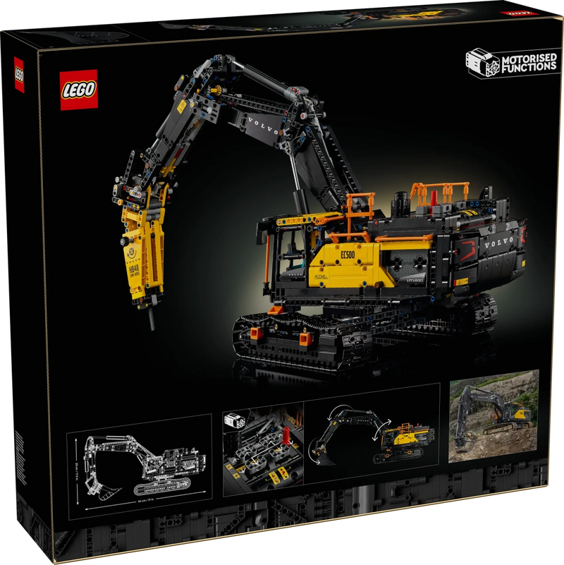Escavatore Volvo EC500 Hybrid - 42215 - Il Mattoncino