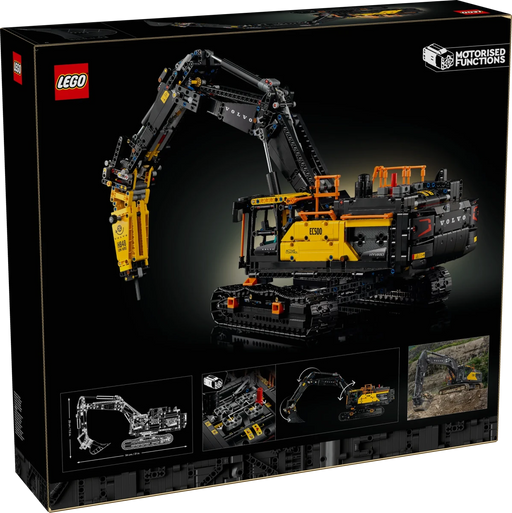 Escavatore Volvo EC500 Hybrid - 42215 - Il Mattoncino