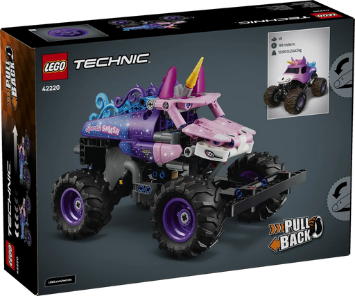 Monster Jam™ Sparkle Smash™ a retrocarica - 42220 - Il Mattoncino