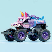 Monster Jam™ Sparkle Smash™ a retrocarica - 42220 - Il Mattoncino