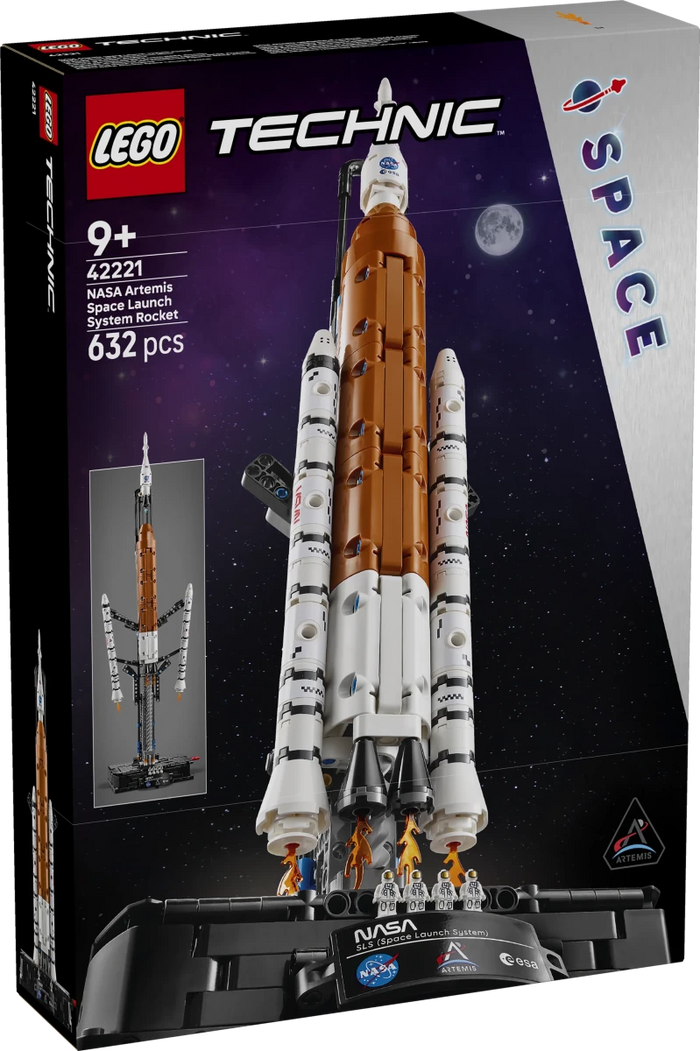 Sistema di lancio spaziale razzo NASA Artemis - 42221 - Il Mattoncino