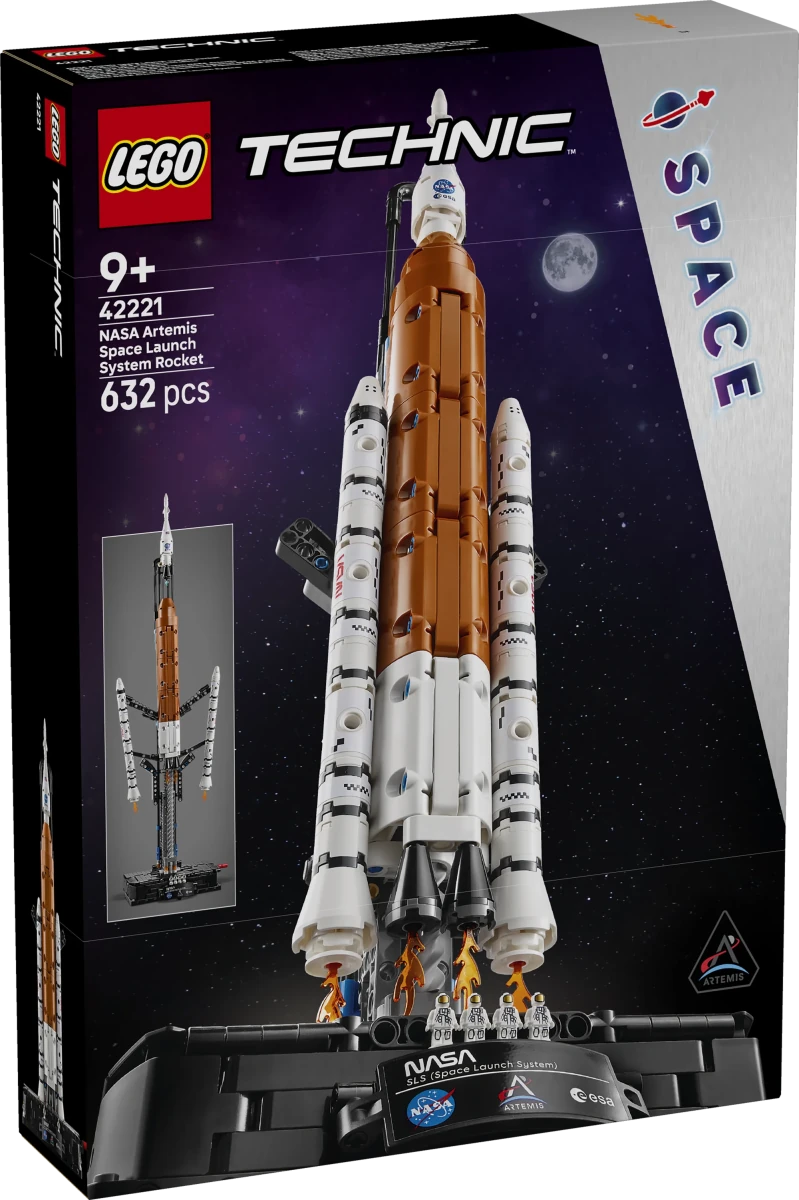 Sistema di lancio spaziale razzo NASA Artemis - 42221 - Il Mattoncino