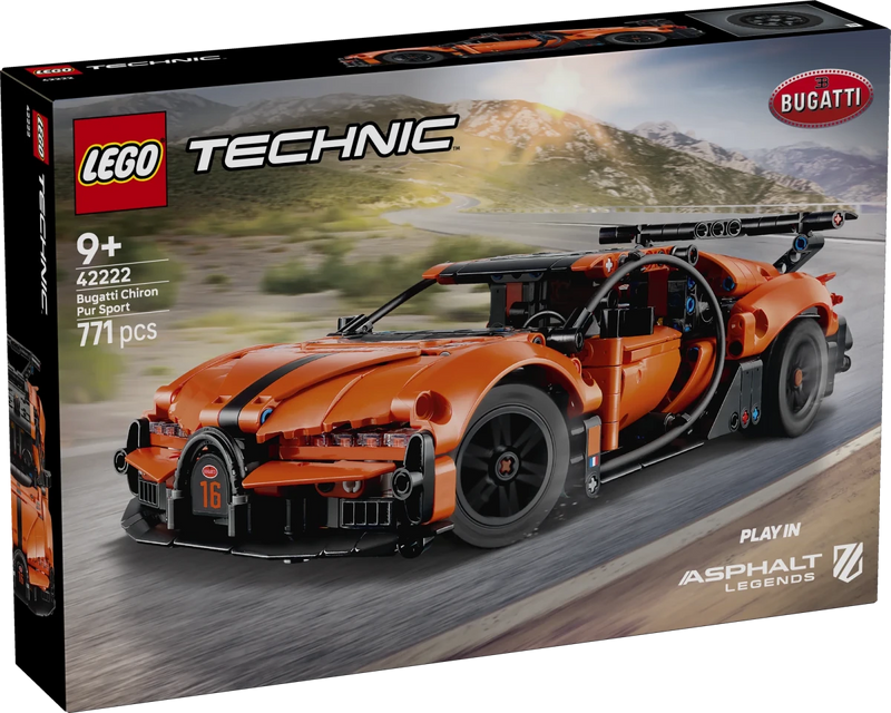 Hyper Car Bugatti Chiron Pur Sport - 42222 - Il Mattoncino