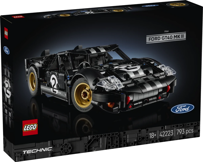 Auto da corsa Ford GT40 MKII 1966 - 42223 - Il Mattoncino