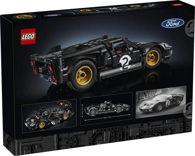 Auto da corsa Ford GT40 MKII 1966 - 42223 - Il Mattoncino