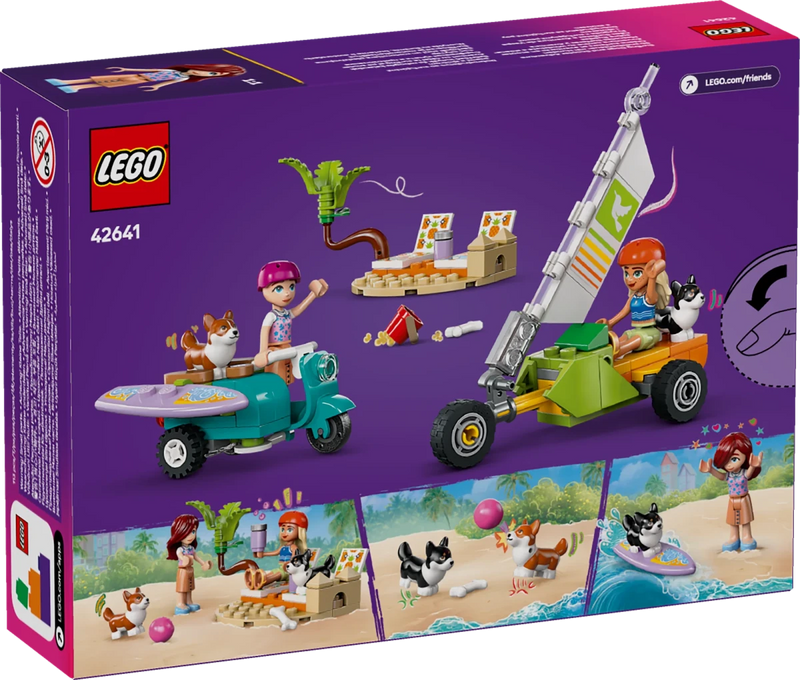 Avventure canine su windskate e sidecar - 42641 - Il Mattoncino
