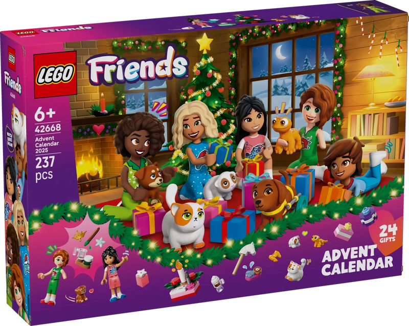 Calendario dell’Avvento LEGO Friends 2025 - 42668 - Il Mattoncino