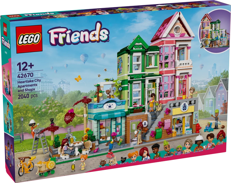 Appartamenti e negozi di Heartlake City - 42670 - Il Mattoncino