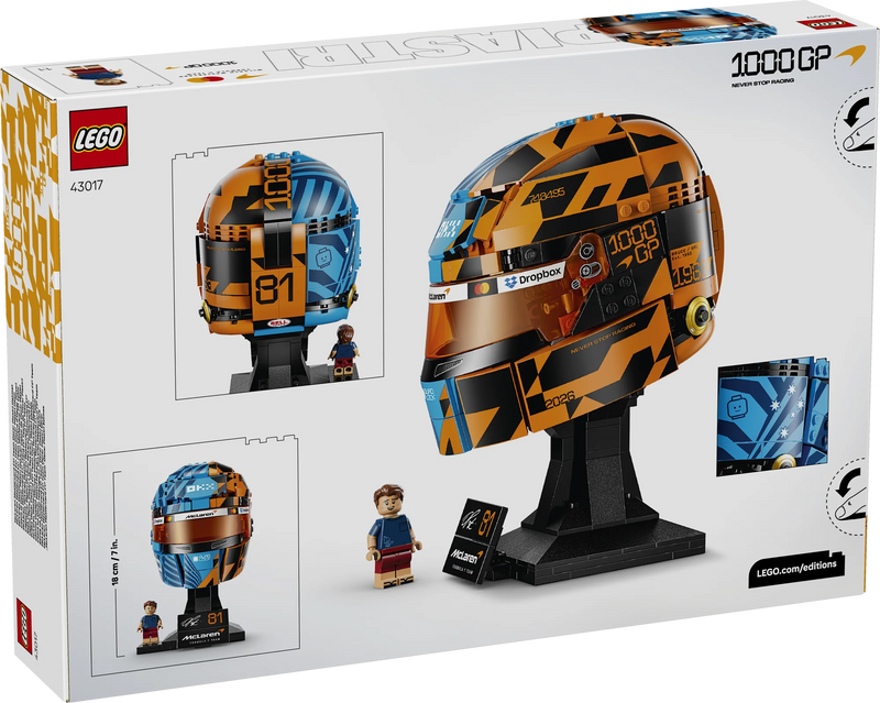 Casco di Oscar Piastri McLaren Mastercard F1® Team - 43017