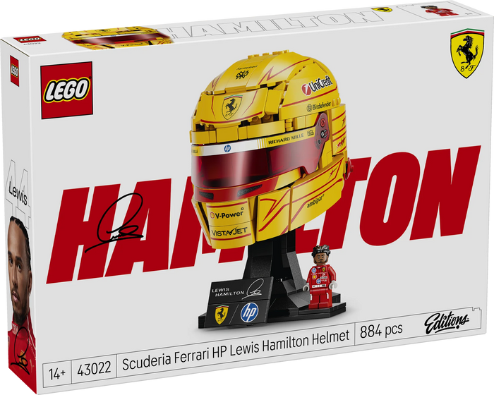 Casco di Lewis Hamilton Scuderia Ferrari HP - 43022