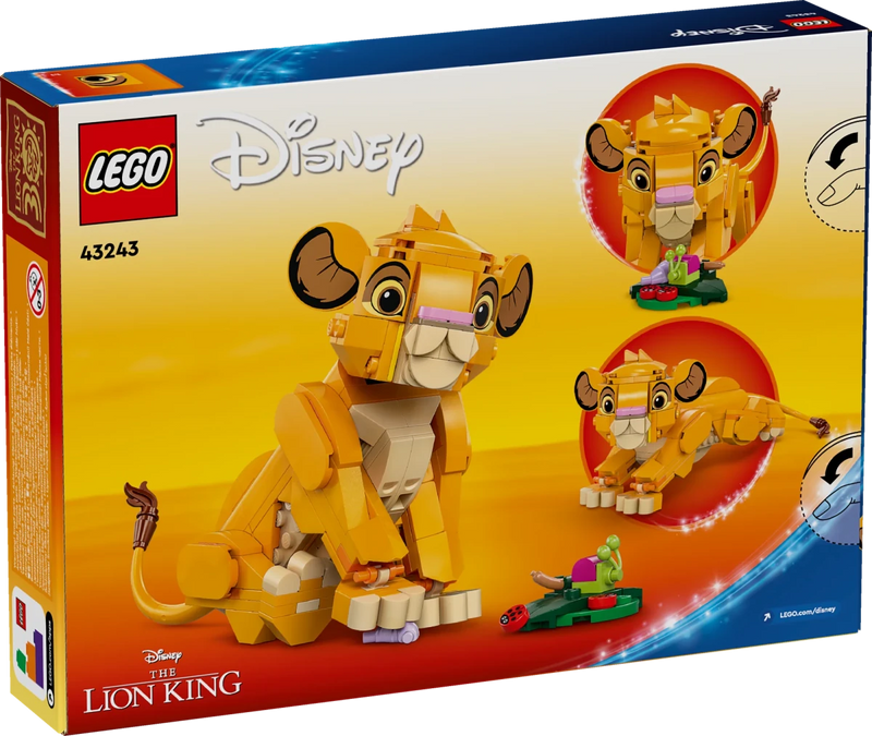 Simba, il cucciolo del Re Leone - 43243 - Il Mattoncino