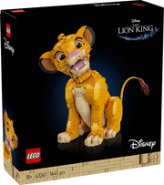 Giovane Simba, Re Leone - 43247 - Il Mattoncino
