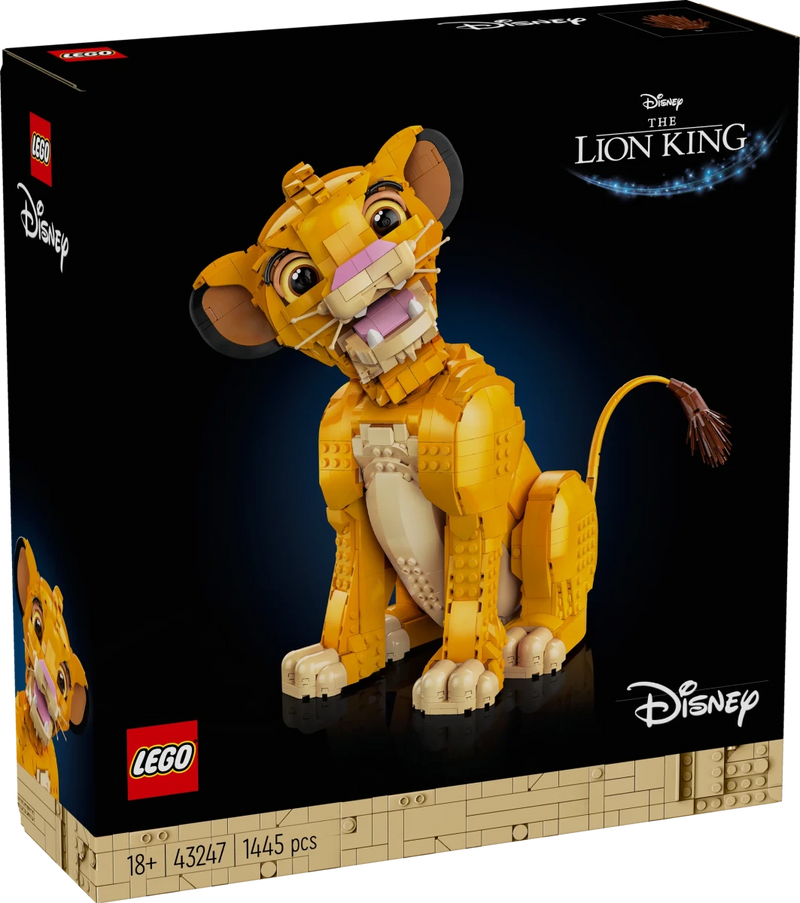 Giovane Simba, Re Leone - 43247 - Il Mattoncino