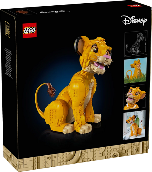 Giovane Simba, Re Leone - 43247 - Il Mattoncino