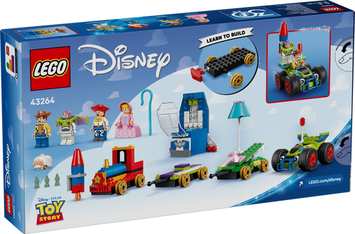 Toy Story: Treno e Auto RC celebrativi - 43264 - Il Mattoncino