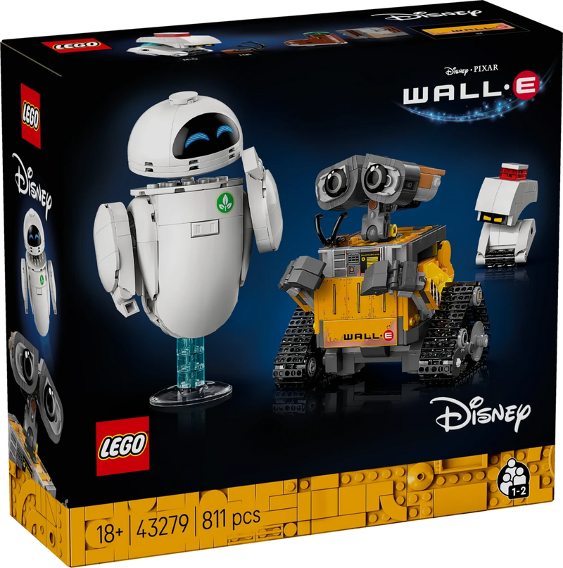 WALL - E e EVE - 43279 - Il Mattoncino