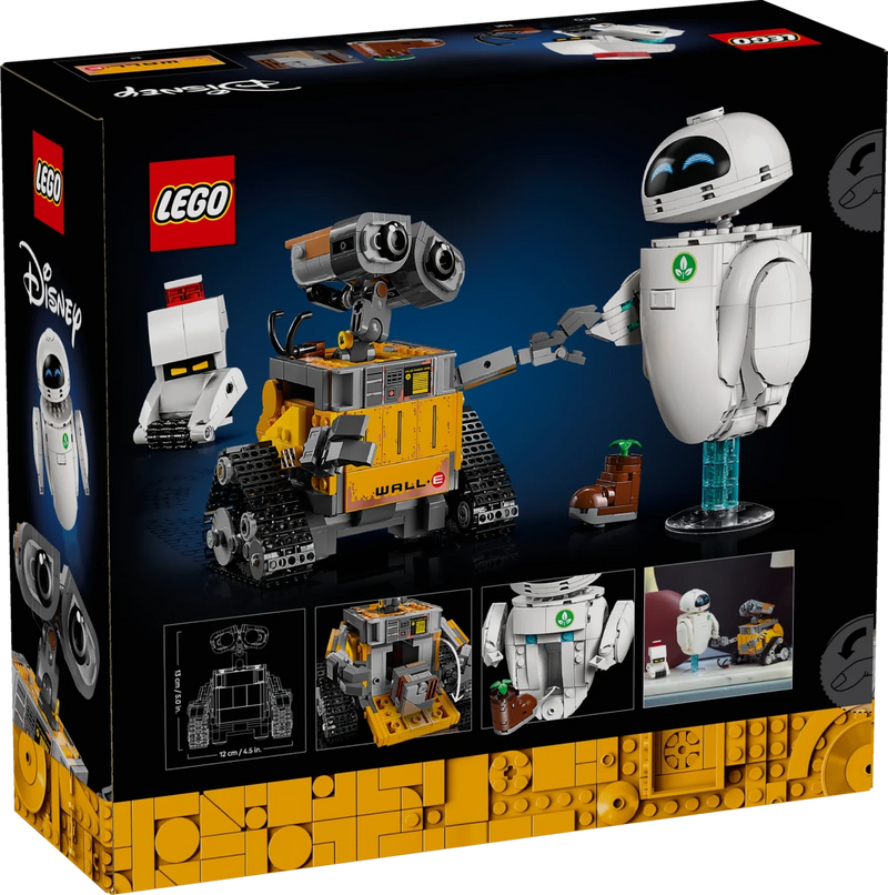 WALL - E e EVE - 43279 - Il Mattoncino