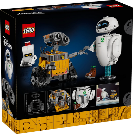 WALL - E e EVE - 43279 - Il Mattoncino
