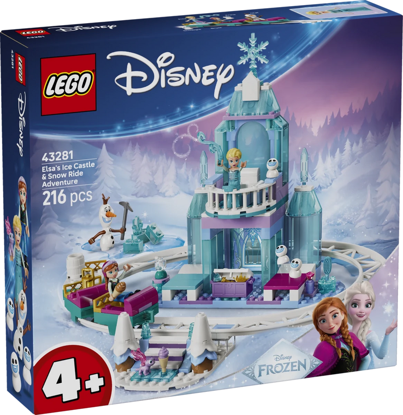 Castello di ghiaccio di Elsa e avventura sulla neve - 43281 - Il Mattoncino