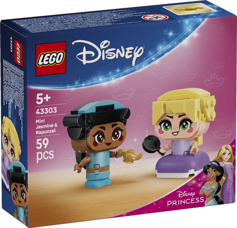 Mini - Jasmine e Mini - Rapunzel - 43303 - Il Mattoncino