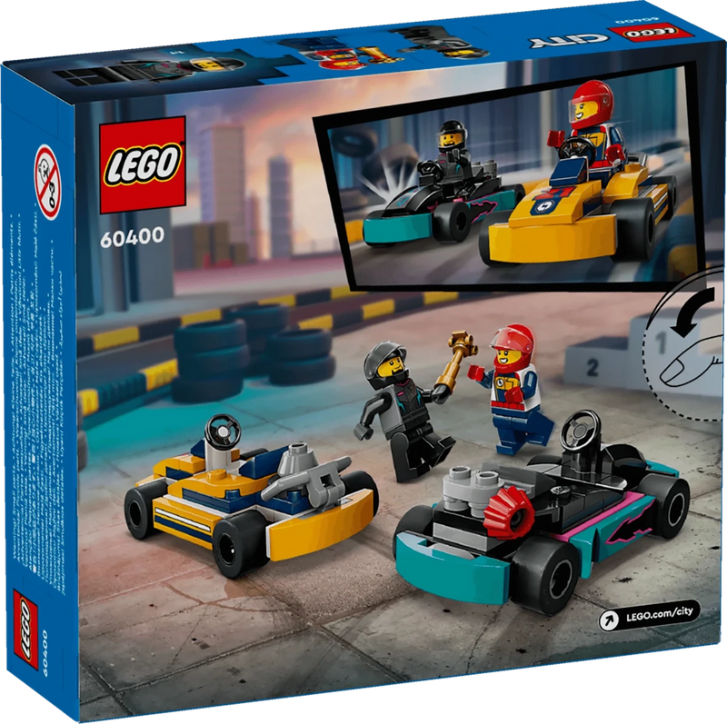 Go - kart e piloti - 60400 - Il Mattoncino