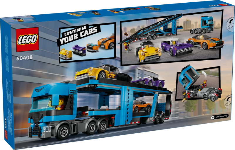 Camion trasportatore con auto sportive - 60408