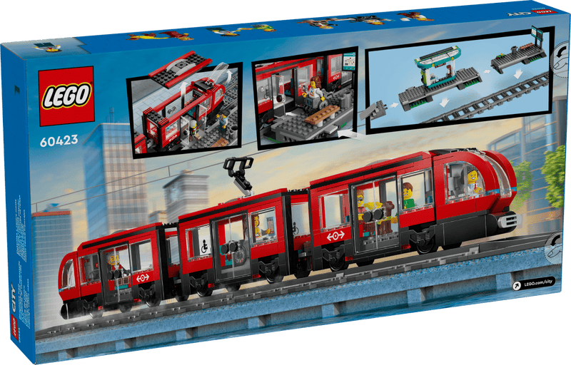 Tram e fermata del tram - 60423 - Il Mattoncino
